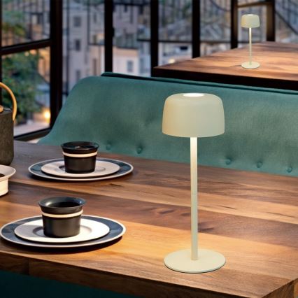 Zuma Line - Lampe de table à intensité variable rechargeable LED/2W/1200 mAh IP44 vert