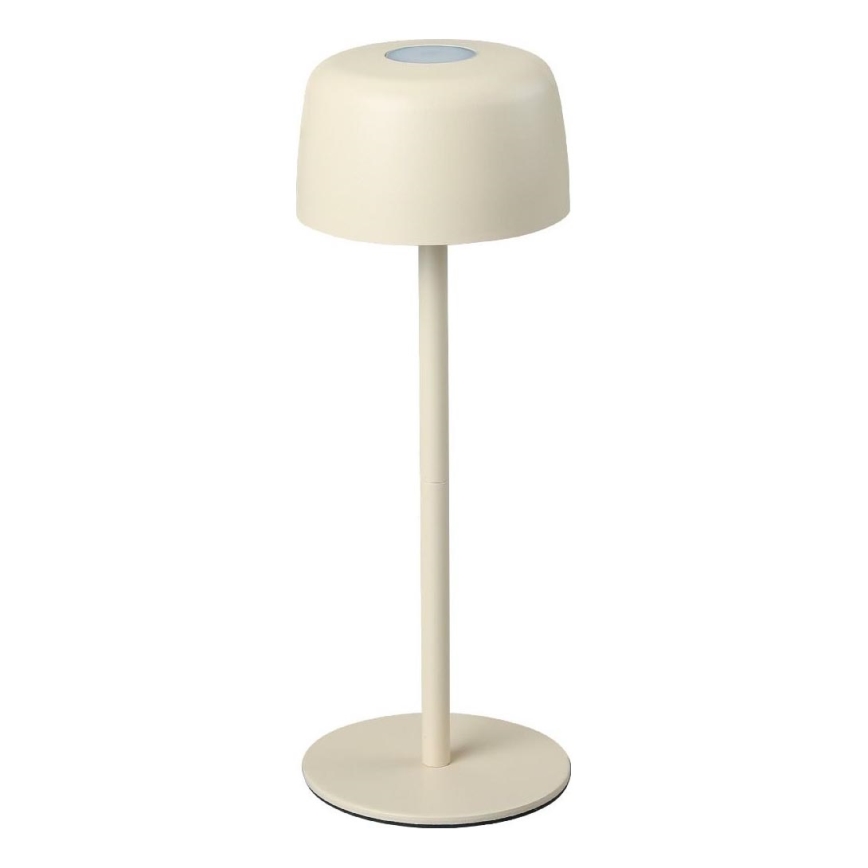 Zuma Line - Lampe de table à intensité variable rechargeable LED/2W/1200 mAh IP44 crémeux
