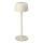 Zuma Line - Lampe de table à intensité variable rechargeable LED/2W/1200 mAh IP44 crémeux