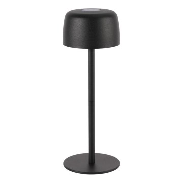 Zuma Line - Lampe de table à intensité variable rechargeable LED/2W/1200 mAh IP44 noir