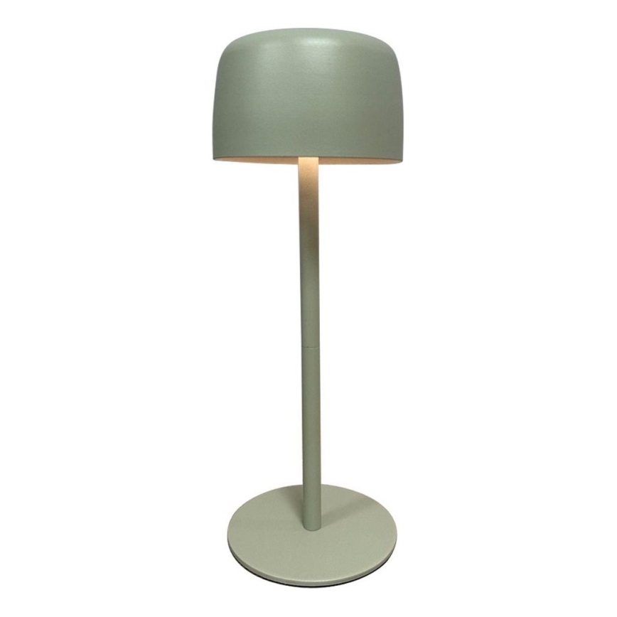 Zuma Line - Lampe de table à intensité variable rechargeable LED/2W/1200 mAh IP44 vert
