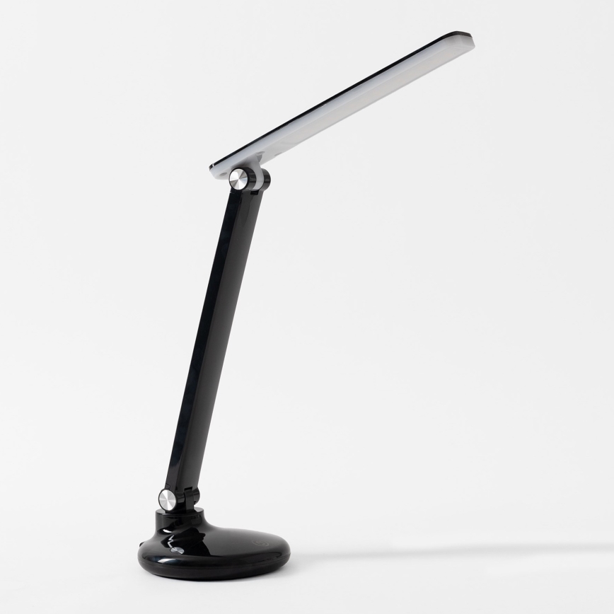 Zuma Line - Lampe de table rechargeable LED/6W/1200 mAh 3000/4500/6000K CRI 90 noir