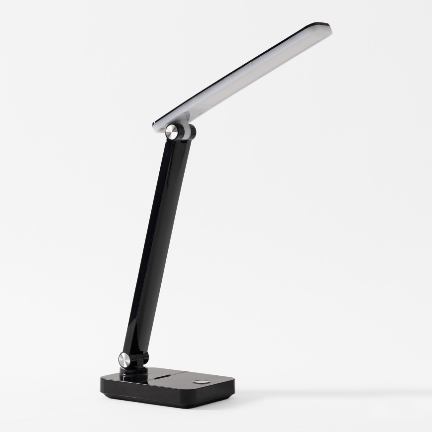 Zuma Line - Lampe de table rechargeable LED/8W/1200 mAh 3000/4500/6000K CRI 90 noir