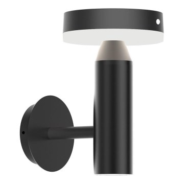 Zuma Line - Lampe murale solaire avec détecteur de mouvement et de crépuscule LED/4,5W/2000 mAh IP44 noir