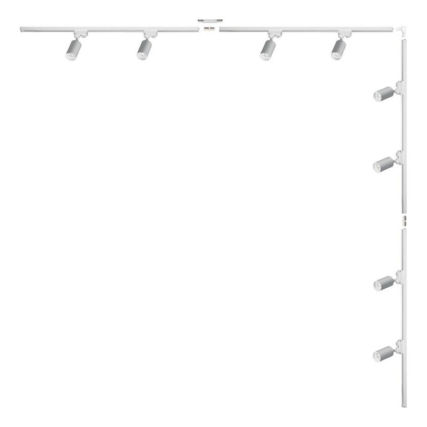 Zuma Line - Luminaire à spots sur rail 8xGU10/35W/230V blanc