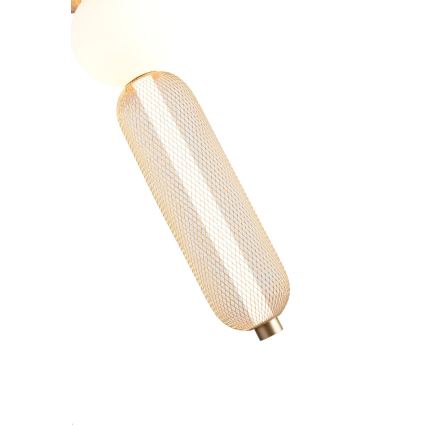 Zuma Line - Suspension LED dimmable sur câble LED/27W/230V 3000-5700K dorée + télécommande