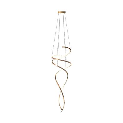 Zuma Line - Suspension filaire à intensité variable LED/68W/230V 3000/4000/6000K Rose doré + télécommande