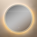 Zuma Line - Miroir mural chauffant de salle de bain avec rétro-éclairage LED/24W/230V 3000/4000/6000K d. 80 cm IP44