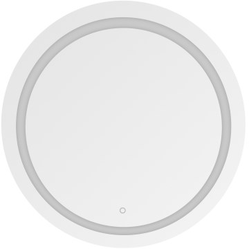 Zuma Line - Miroir mural de salle de bain LED avec éclairage intégré, 36W/230V, 3000/4000/6000K, Ø 60 cm, IP44, finition dorée