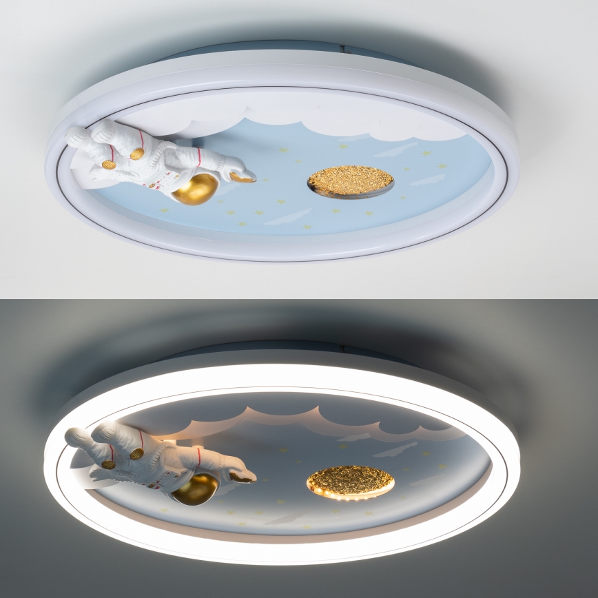 Zuma Line - Plafonnier à intensité variable LED/42W/230V 3000/5700K astronaute