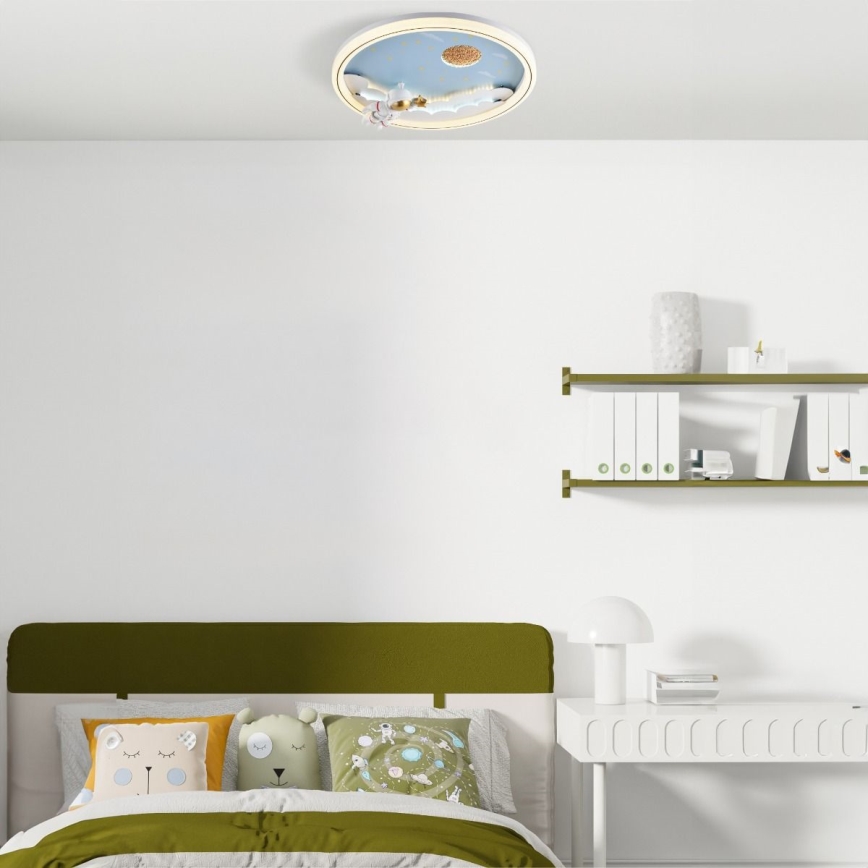 Zuma Line - Plafonnier à intensité variable LED/42W/230V 3000/5700K astronaute