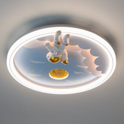 Zuma Line - Plafonnier à intensité variable LED/42W/230V 3000/5700K astronaute