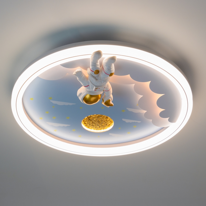 Zuma Line - Plafonnier à intensité variable LED/42W/230V 3000/5700K astronaute