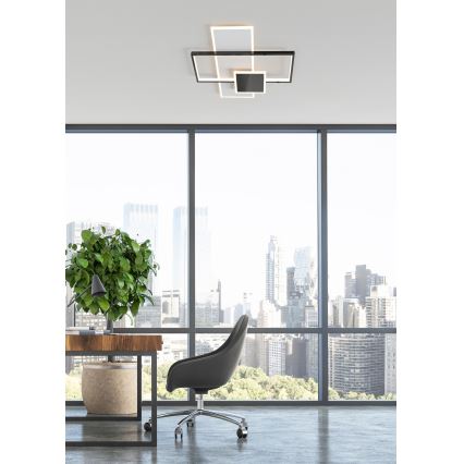 Zuma Line - Plafonnier à intensité variable LED/46W/230V noir