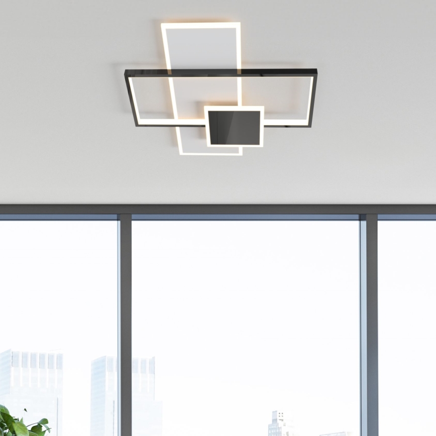Zuma Line - Plafonnier à intensité variable LED/46W/230V noir