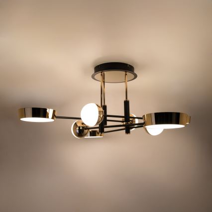 Zuma Line - Plafonnier LED dimmable à montage en surface LED/60W/230V doré/noir