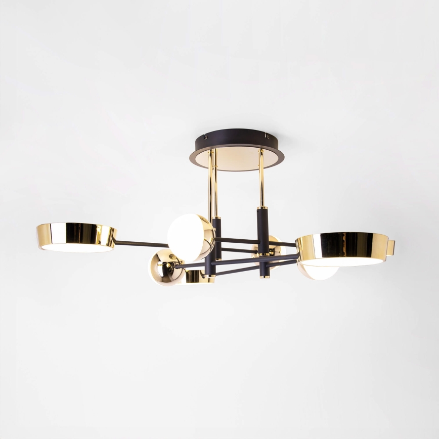 Zuma Line - Plafonnier LED dimmable à montage en surface LED/60W/230V doré/noir