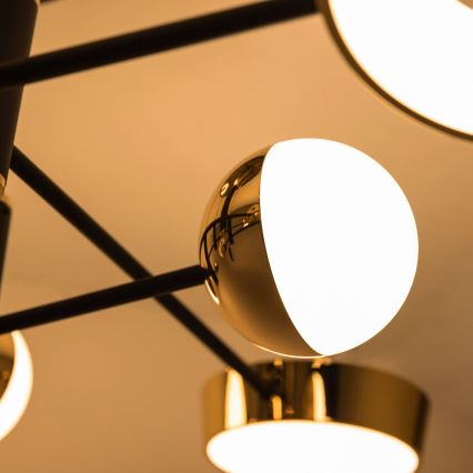Zuma Line - Plafonnier LED dimmable à montage en surface LED/60W/230V doré/noir