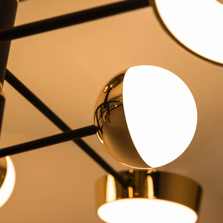 Zuma Line - Plafonnier LED dimmable à montage en surface LED/60W/230V doré/noir