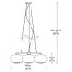 Zuma Line - Suspension filaire en cristal 3xG9/42W/230V