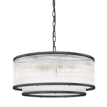 Zuma Line - Suspension chaîne 6xE14/60W/230V noir