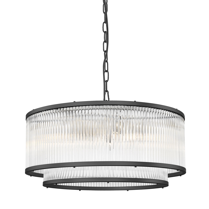 Zuma Line - Suspension chaîne 6xE14/60W/230V noir