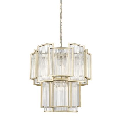 Zuma Line - Suspension chaîne 8xE14/60W/230V doré