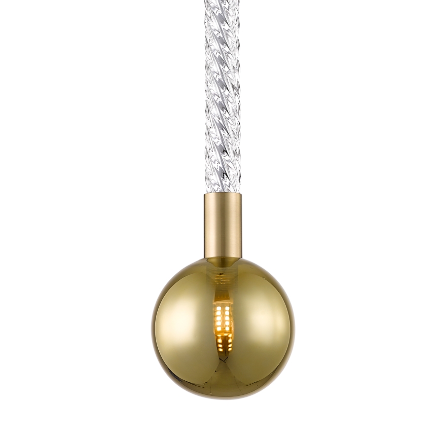 Zuma Line - Suspension filaire 1xG9/6W/230V laiton
