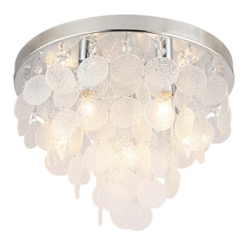 Zuma Line - Plafonnier 5xE14/40W/230V chrome brillant