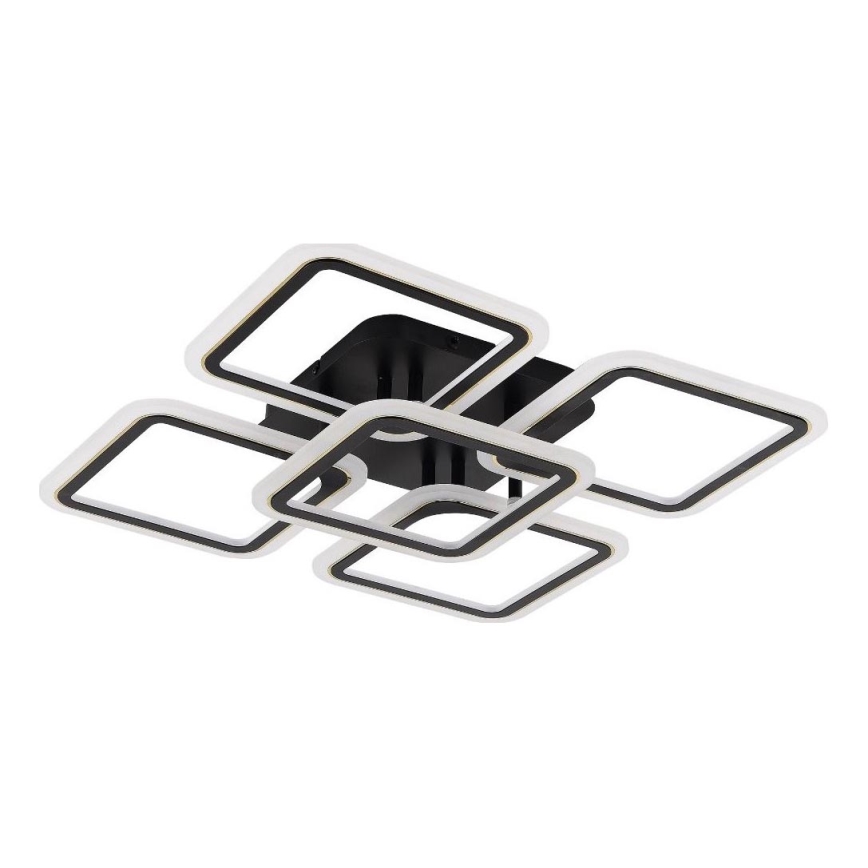 Zuma Line - Plafonnier à intensité variable LED/55W/230V 3000-6000K noir + Télécommande
