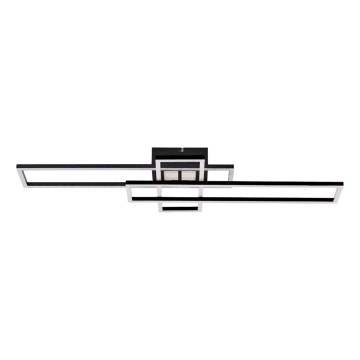 Zuma Line - Plafonnier à intensité variable LED/55W/230V 3000-6000K noir + Télécommande