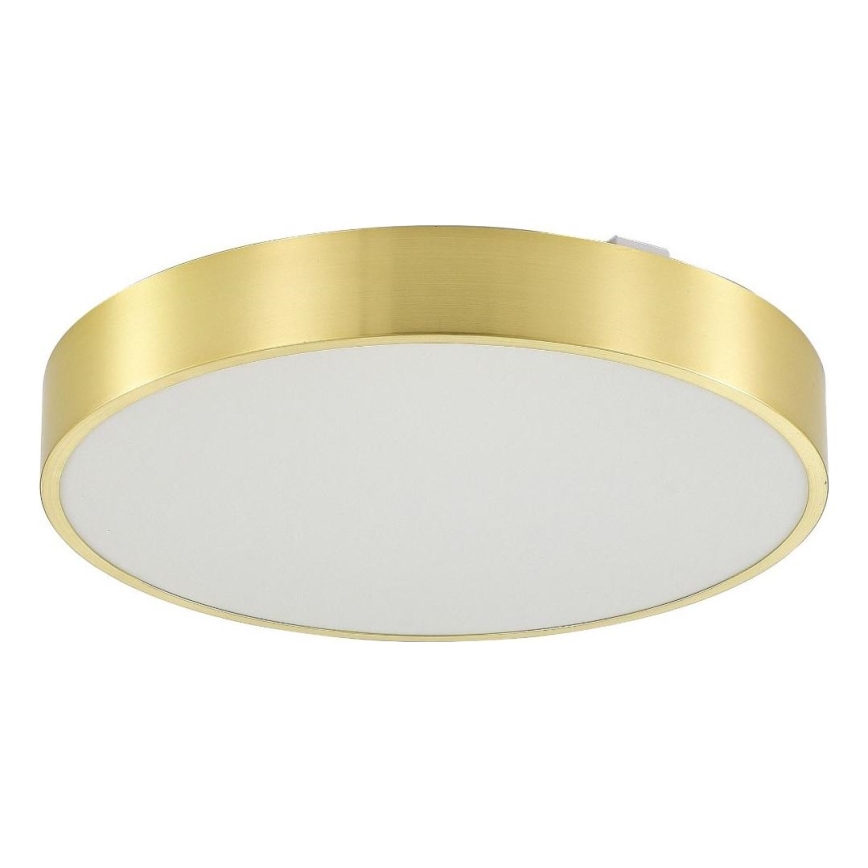 Zuma Line - Plafonnier à intensité variable salle de bain LED/36W/230V 3000-6000K d. 40 cm IP44 doré + Télécommande