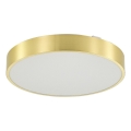 Zuma Line - Plafonnier à intensité variable salle de bain LED/50W/230V 3000-6000K d. 50 cm IP44 doré + Télécommande
