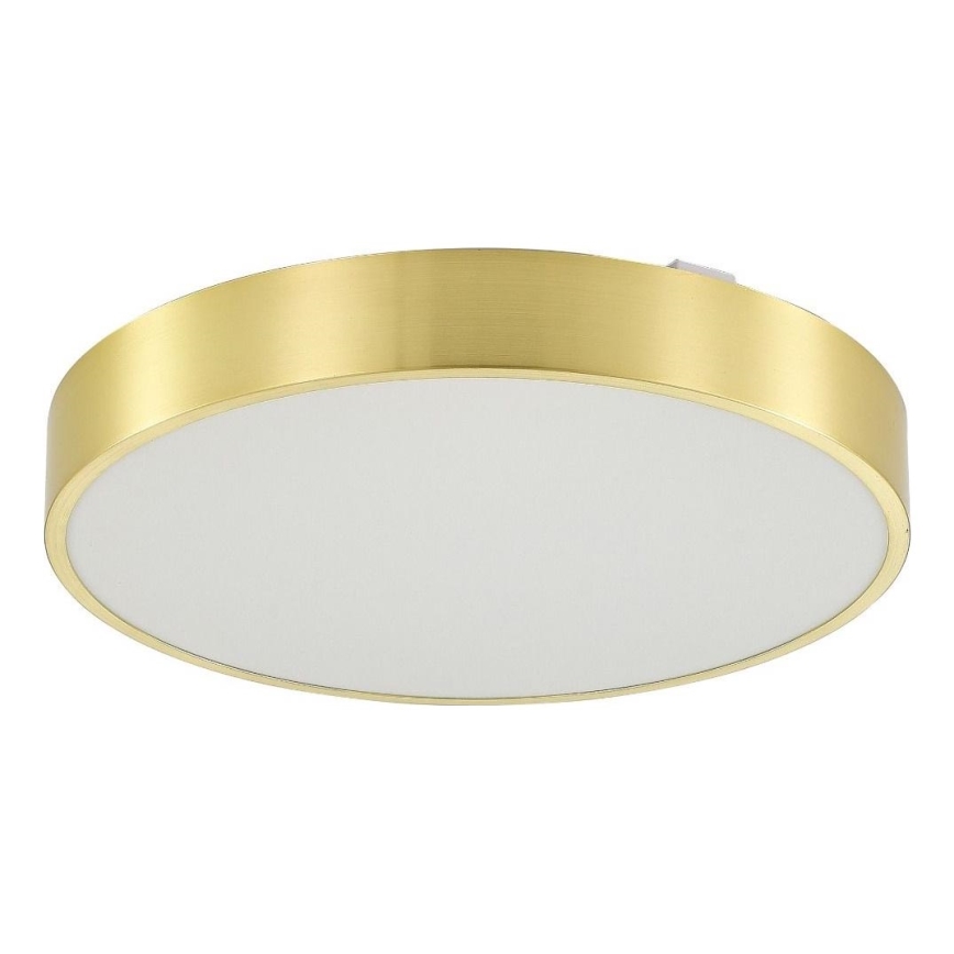 Zuma Line - Plafonnier à intensité variable salle de bain LED/50W/230V 3000-6000K d. 50 cm IP44 doré + Télécommande