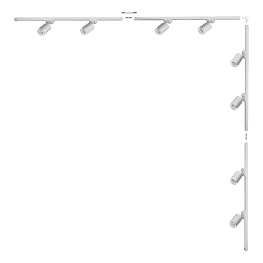 Zuma Line - Plafonnier dans le système de rail 8xGU10/35W/230V blanc
