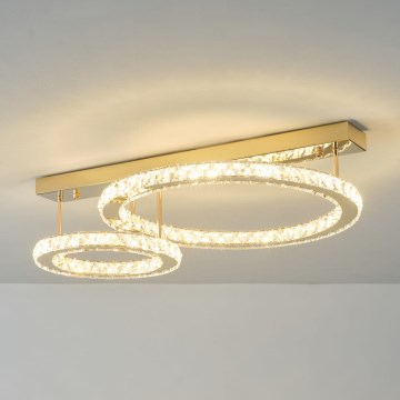Zuma Line - Plafonnier LED dimmable 36W/230V doré