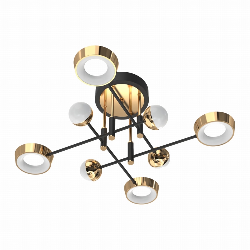 Zuma Line - Plafonnier LED dimmable à montage en surface LED/60W/230V doré/noir