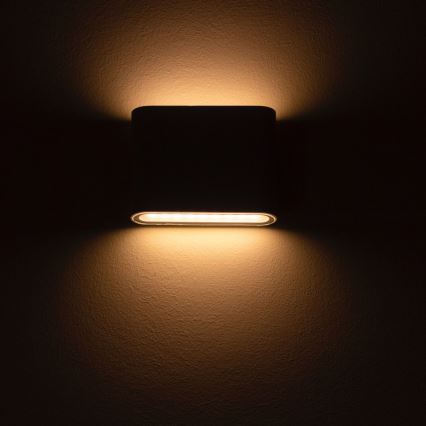 Zuma Line - Applique murale extérieure LED/12W/230V IP65 noir