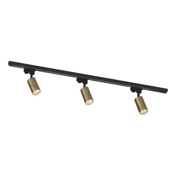 Zuma Line - Spot dans le système de rail 3xGU10/35W/230V noir/or