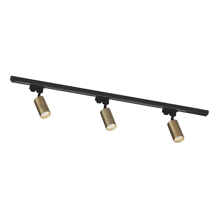 Zuma Line - Spot dans le système de rail 3xGU10/35W/230V noir/or