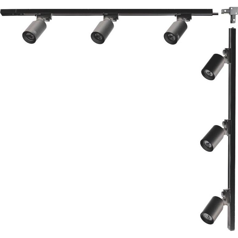 Zuma Line - Spot encastré dans le système 6xGU10/35W/230V noir
