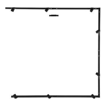 Zuma Line - Spot pour système de rail 8xGU10/10W/230V noir + Accessoires rail