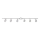 Zuma Line - Spot sur rail 6xGU10/10W/230V blanc