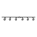 Zuma Line - Spot sur rail 6xGU10/10W/230V noir
