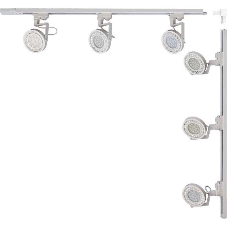 Zuma Line - Spot sur rail 6xGU10/15W/230V blanc
