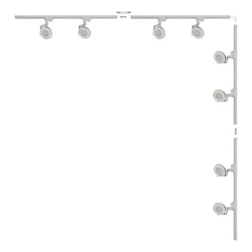 Zuma Line - Spot sur rail 8xGU10/15W/230V blanc