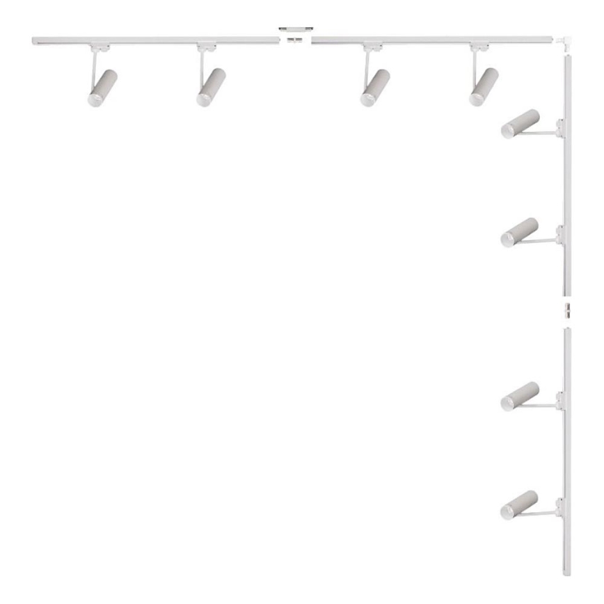 Zuma Line - Spot sur rail 8xGU10/35W/230V blanc