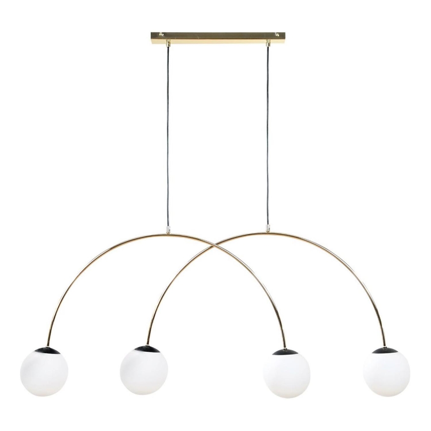 Zuma Line - Suspension à câble 4xE14/10W/230V dorée
