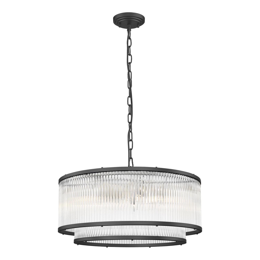 Zuma Line - Suspension chaîne 6xE14/60W/230V noir