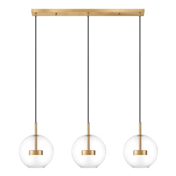 Zuma Line - Suspension filaire 3xLED/5W/230V doré